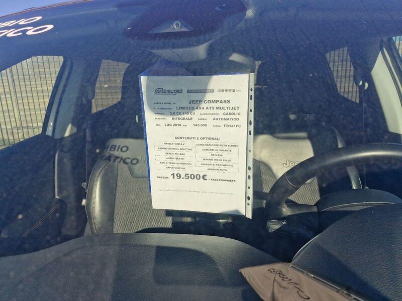 Jeep Compass II 2017 2.0 mjt Limited Winter 4wd 140cv auto