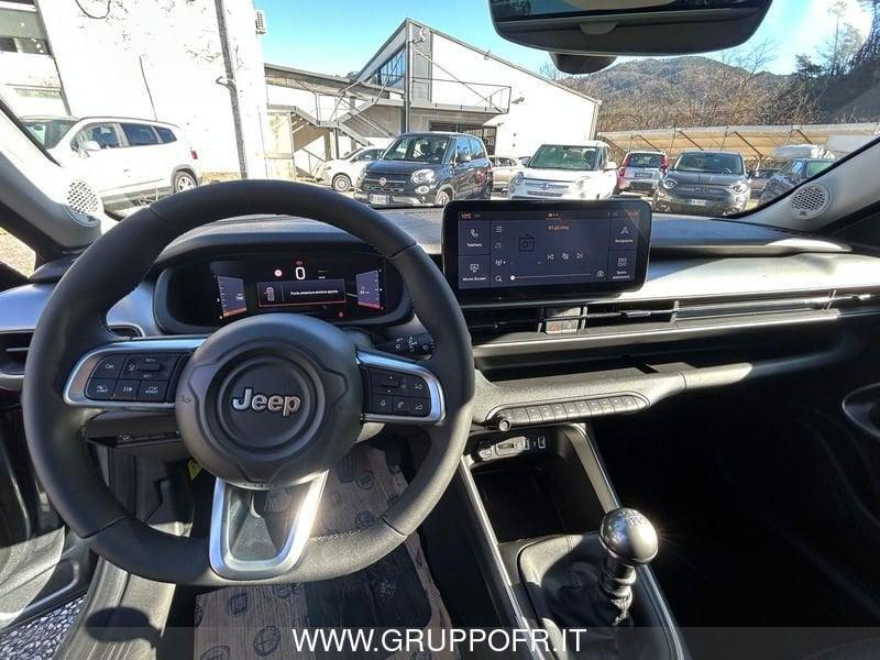 Jeep Avenger 1.2 turbo Summit fwd 100cv PREZZO REALE