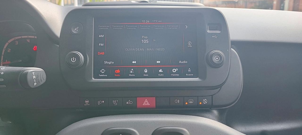 Fiat Panda 1.0 Hybrid City Life italiana 2021