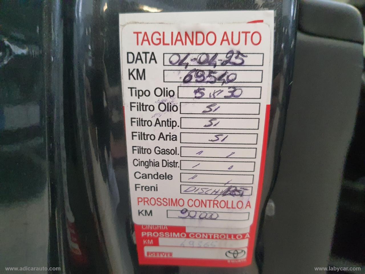 TOYOTA Aygo 1.0 VVT-i 69 CV 5p.