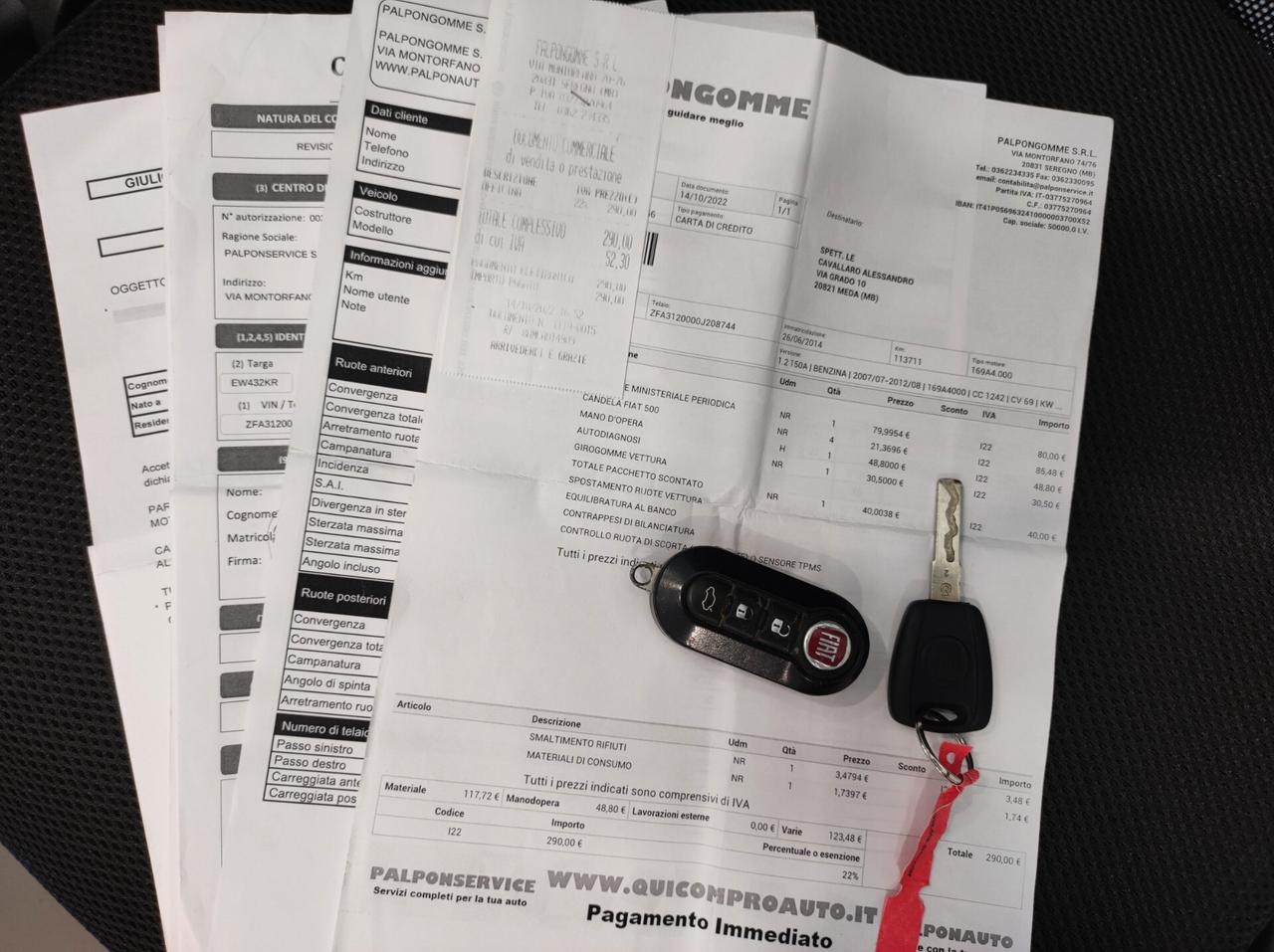 Fiat 500 1.2 Lounge
