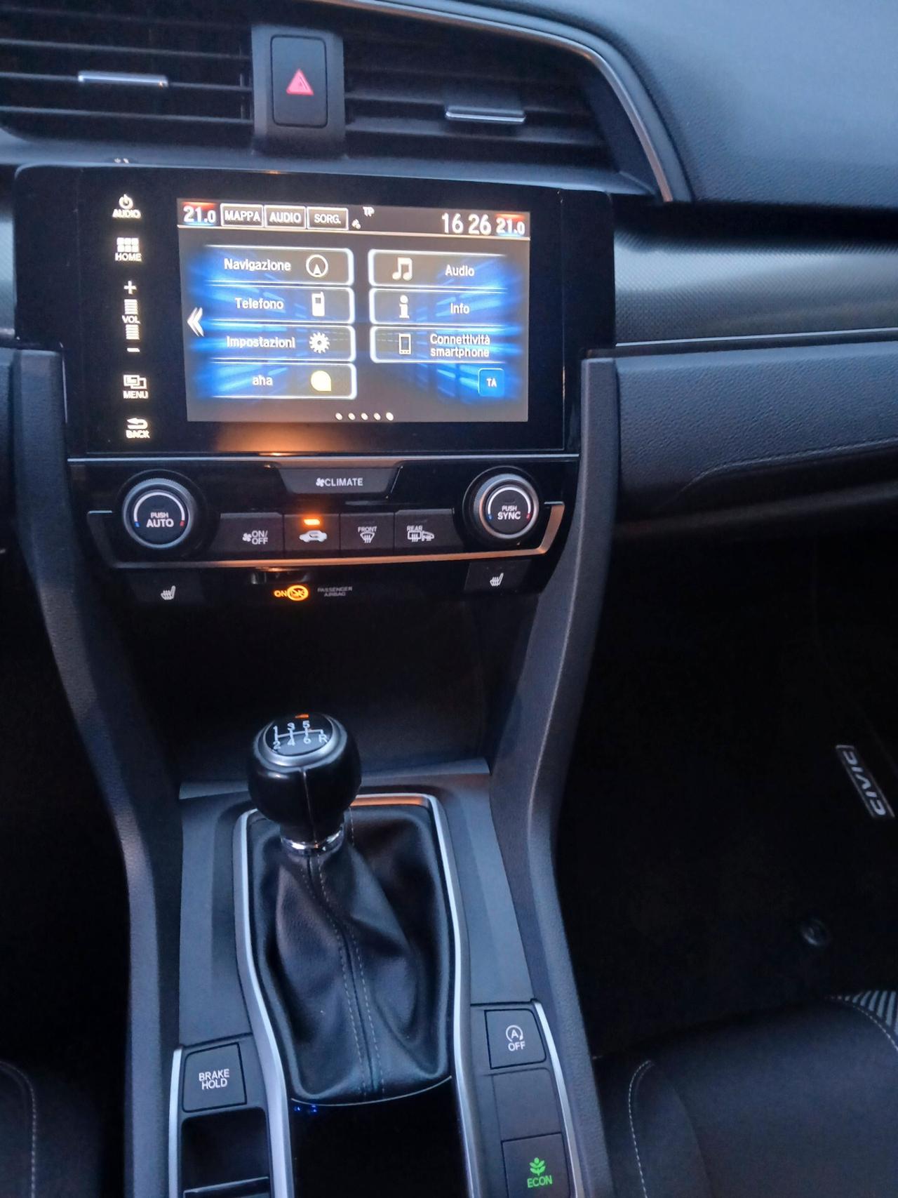 Honda Civic 1.0T 5 porte Elegance Navi