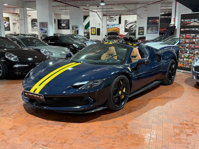 FERRARI 296 GTS Blu Pozzi -FULL CARBON-Lifting-Daytona