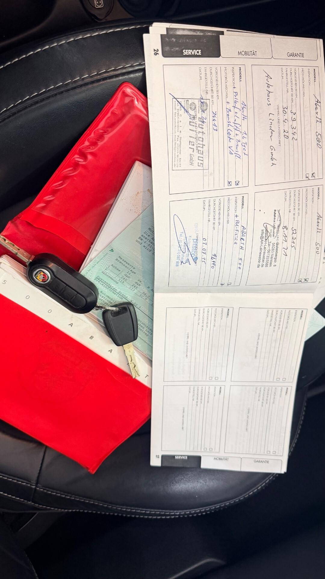 Abarth 500 cabrio FULL OPTIONAL