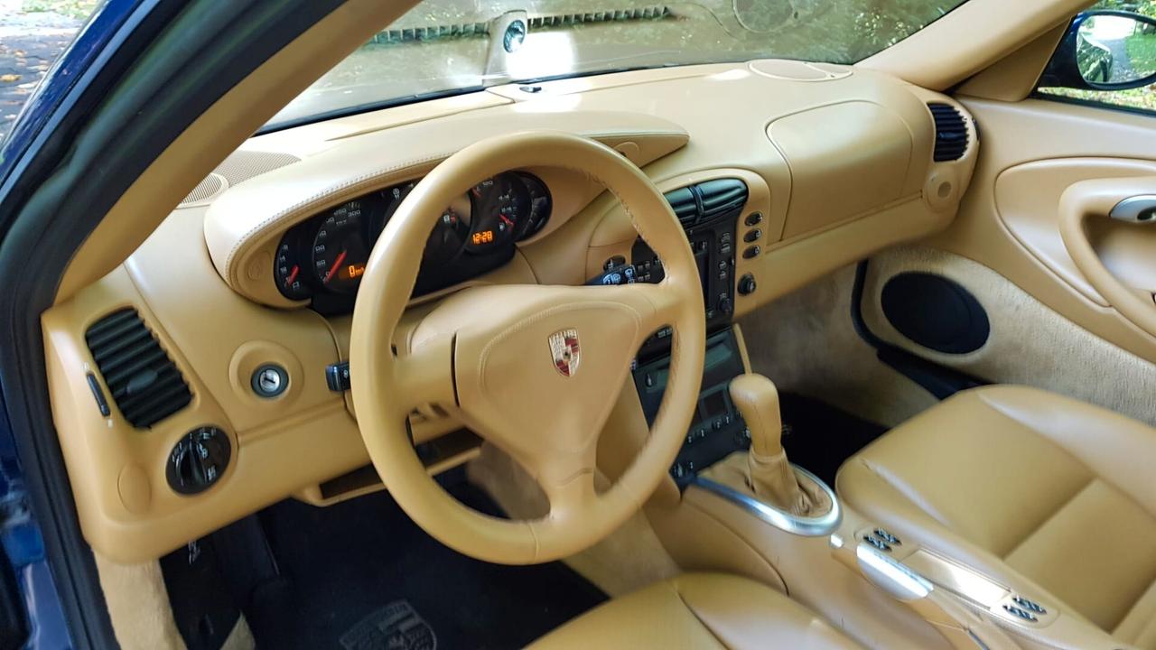 Porsche 911 996 Turbo Coupé book service Asi Blu Lapis