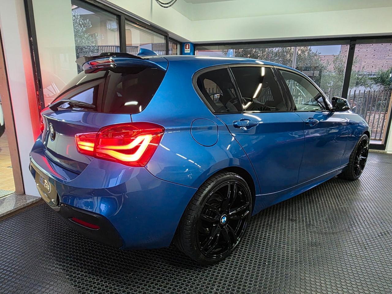 Bmw Serie 1 116d M-Sport Blu Estoril + Tetto