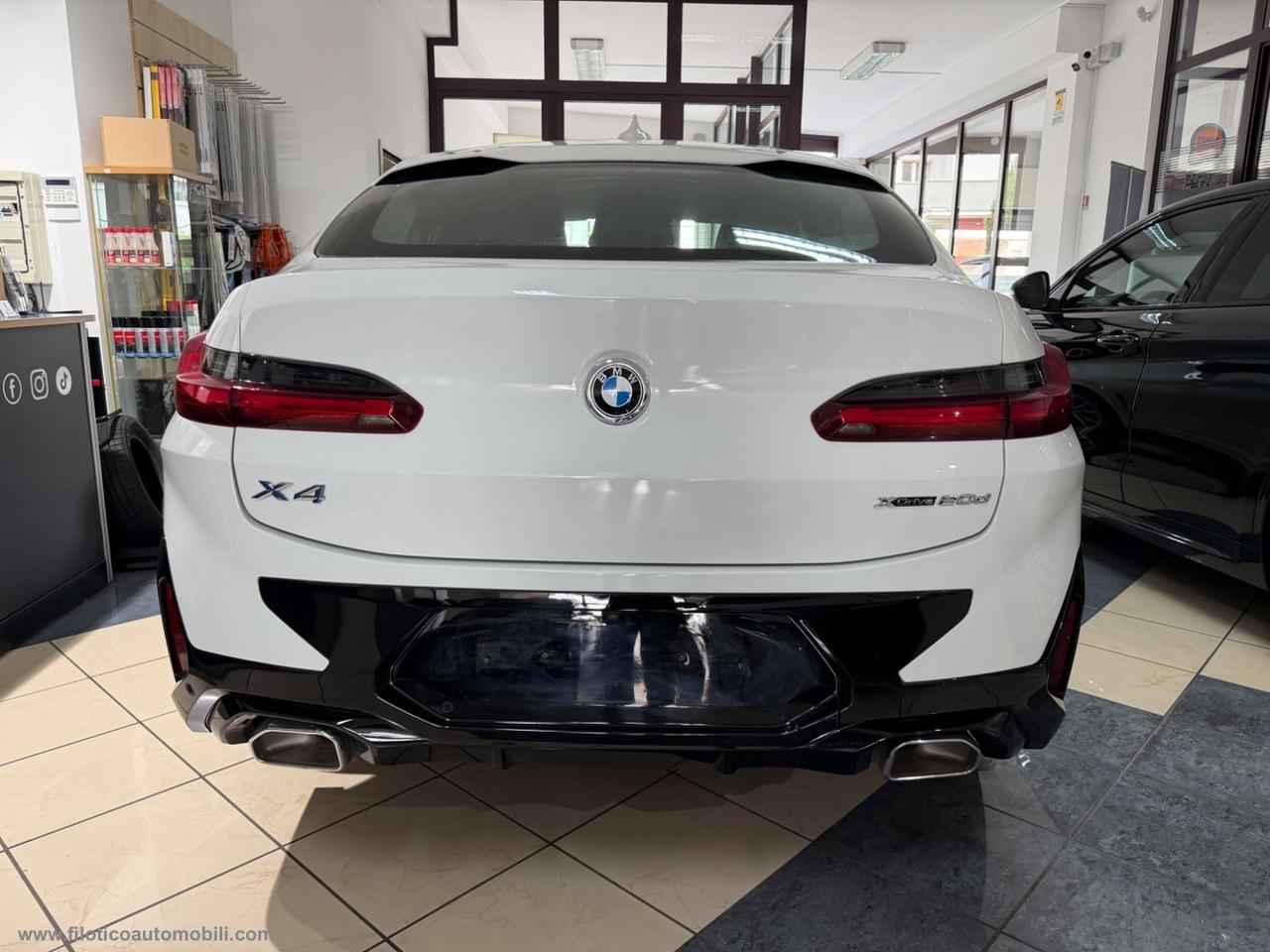 BMW X4 xDrive20d 48V Msport MH48V LUCI AMBIENT | PELLE
