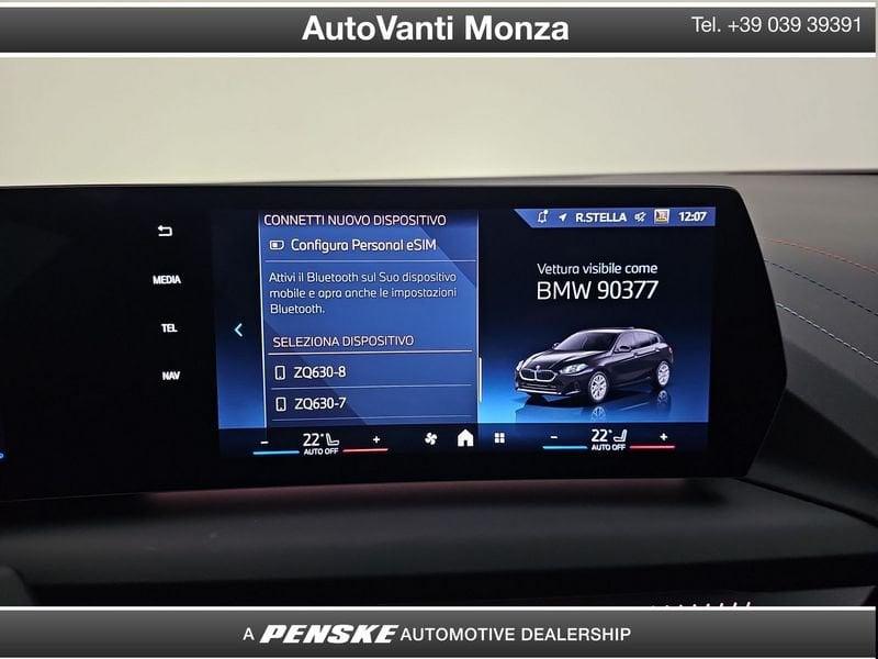 BMW Serie 1 118d MSport Pro + PNEUMATICI ESTIVI