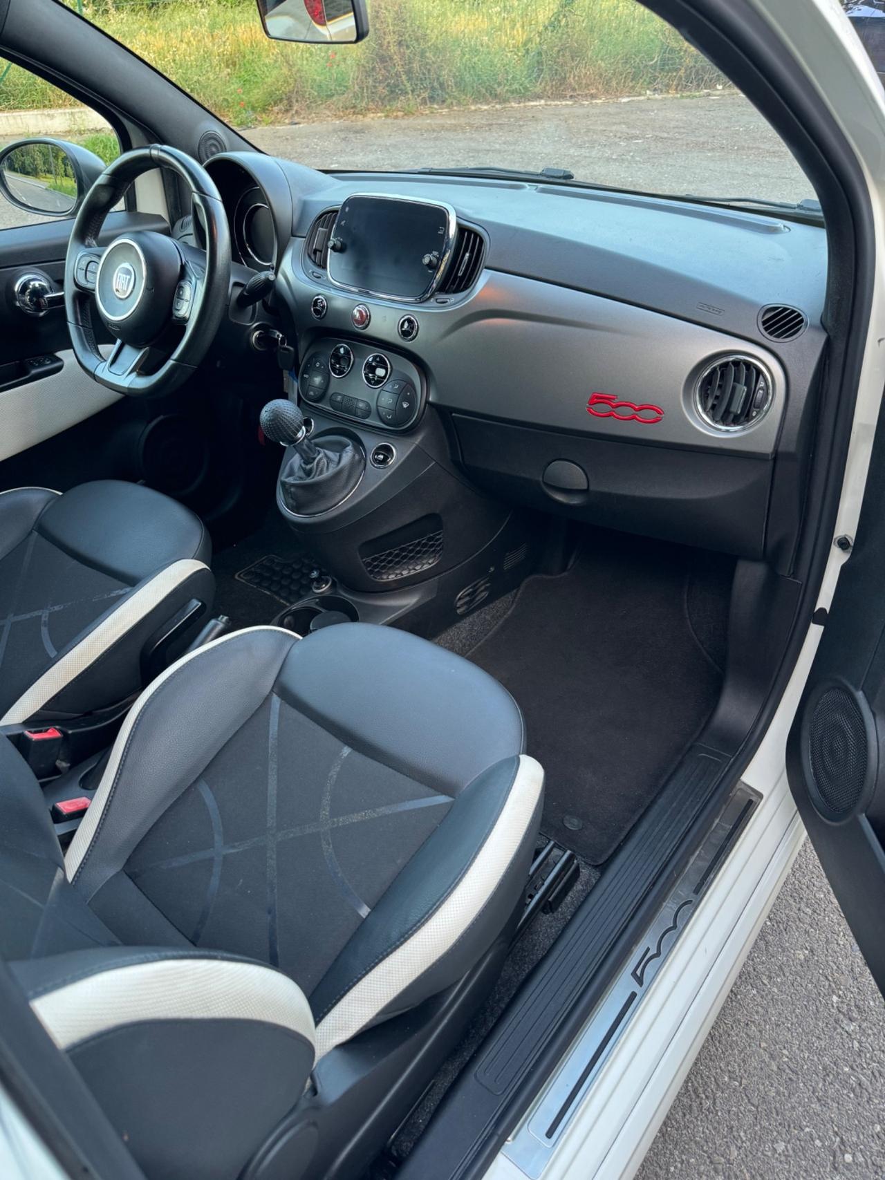 Fiat 500s cabrio 1.2 benzina si neopatentati