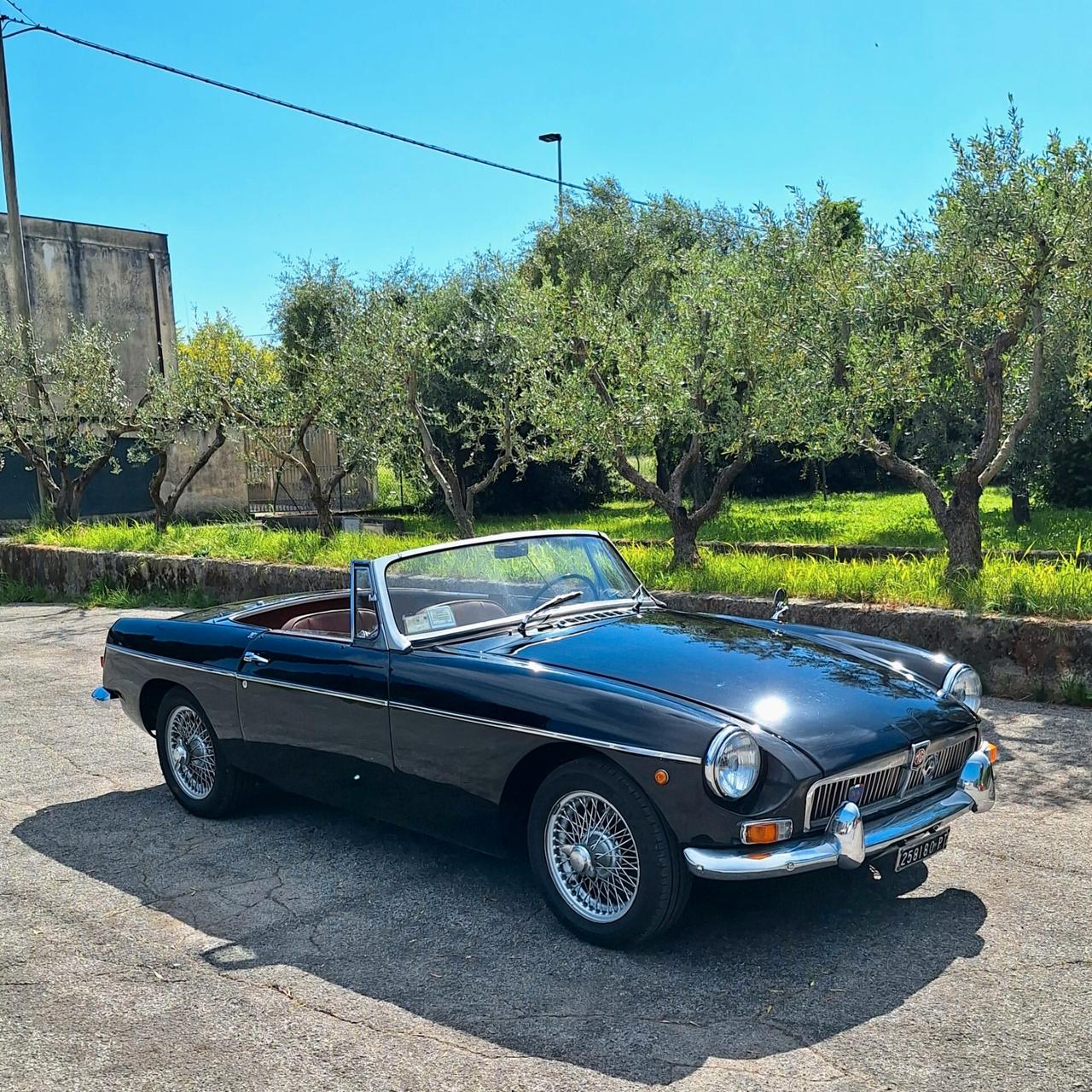 MGB ROADSTER - ASI - TARGA NERA PT