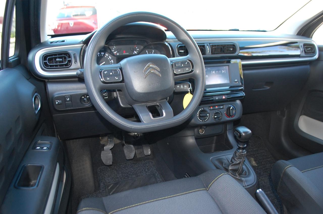 Citroen C3 1.5 bluehdi 100CV Feel S&S Uff Italy USB Clima