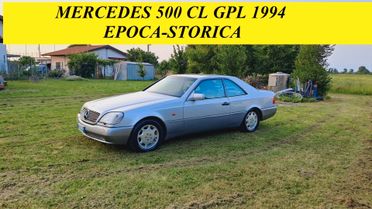 Mercedes-benz CL 500 GPL ben tenuta EPOCA