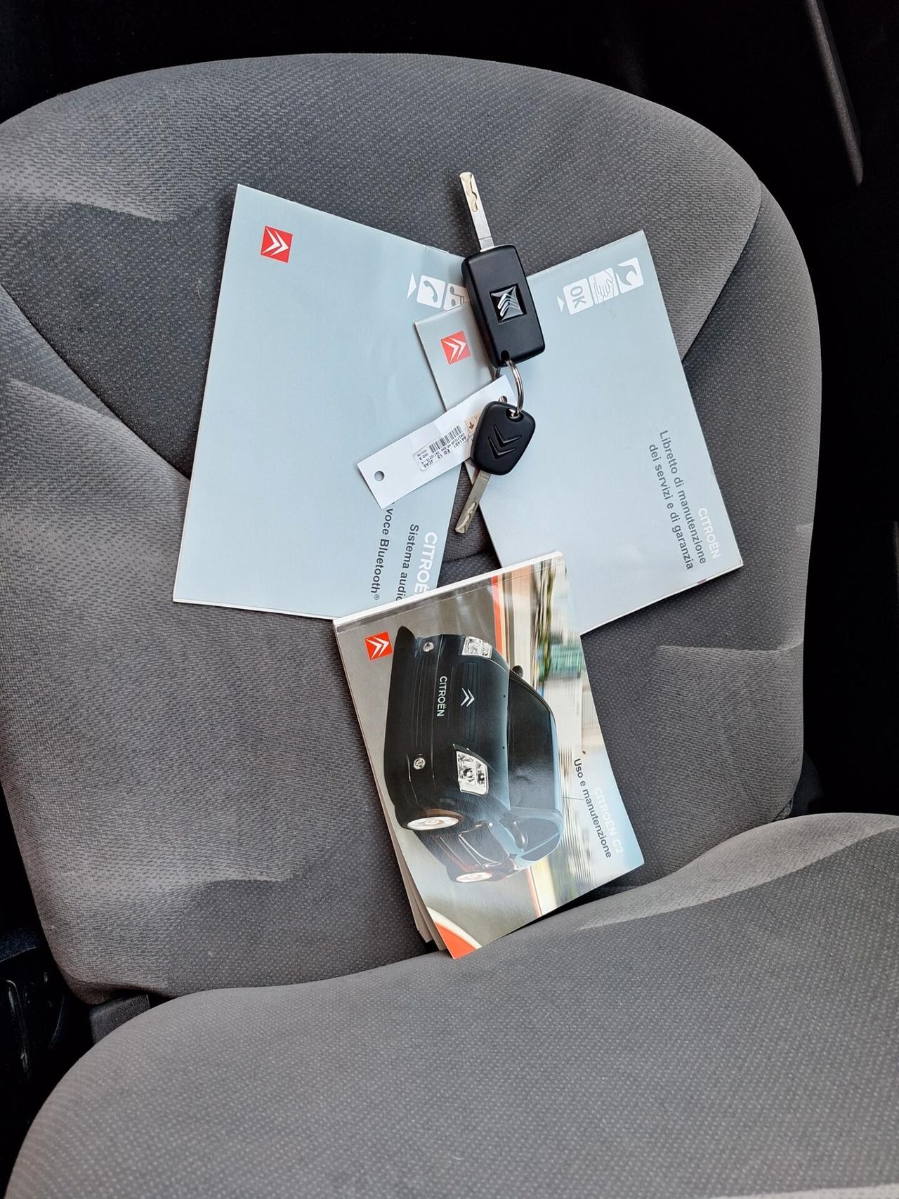 Citroen C2 2009 1.1 airdream VTR KM CERTIFICATI UNICO PRO NEOPATENTATI €4 GARANZIA 6 MESI