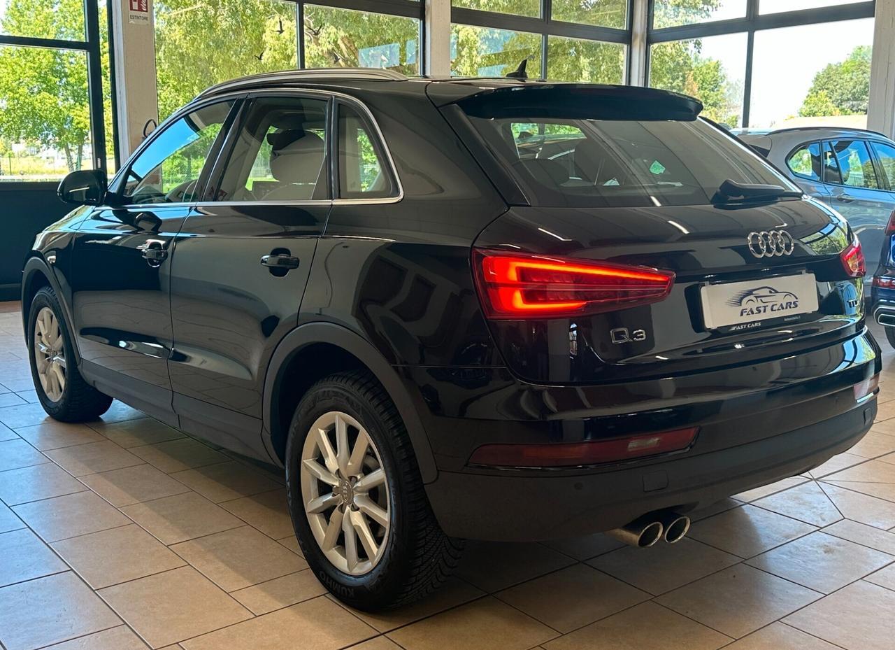 AUDI Q3 2.0TDI BUSINESS 120cv NEOPATENTATI*NAVI*CLIMA*