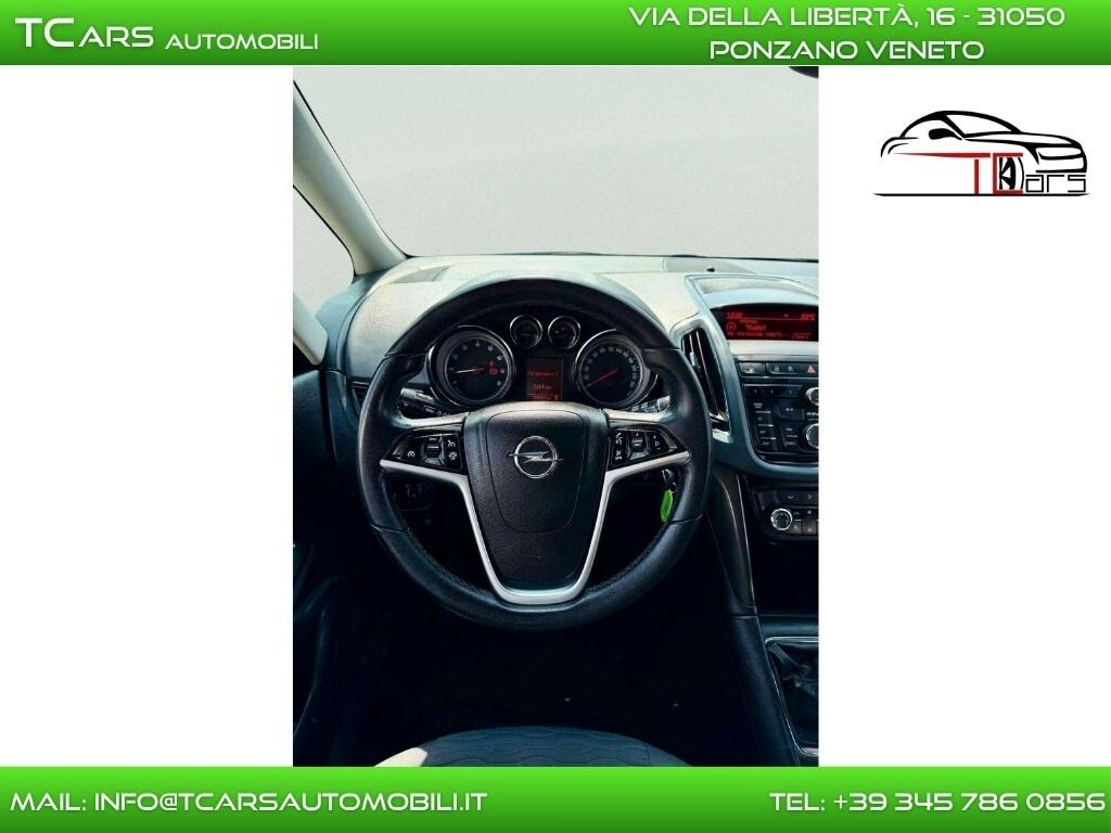 OPEL ZAFIRA 1.6 METANO - 7 POSTI - EURO 6