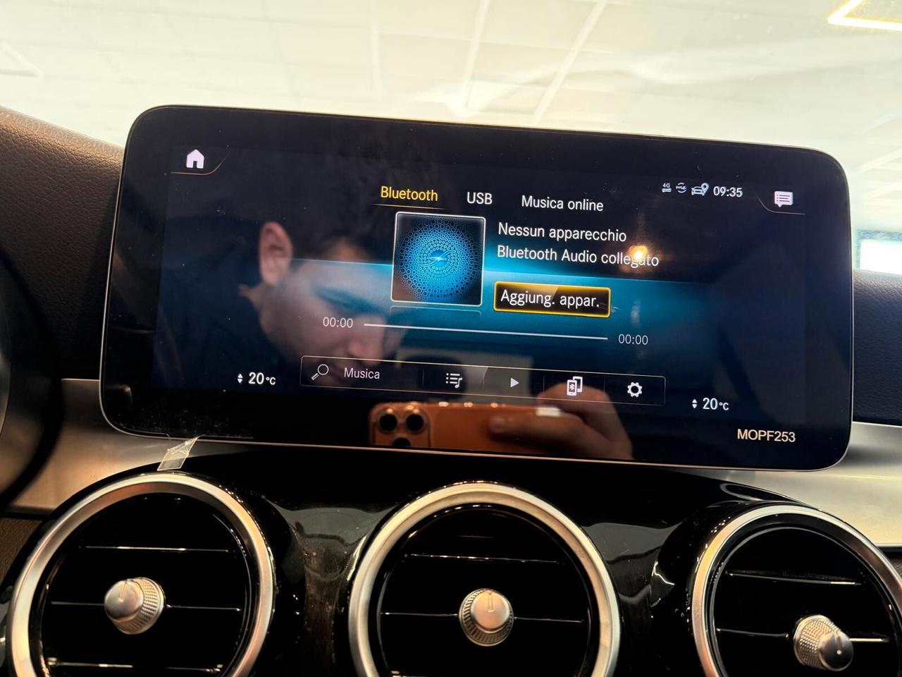 MERCEDES GLC 300DE SPORT 4MATIC 2.0 EQ POWER 194CVPELLE NAVI CAM ANNO 2022