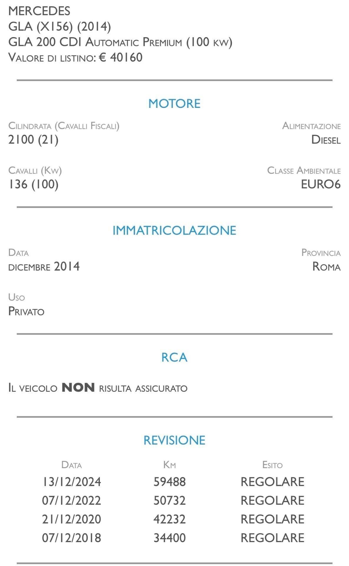 Mercedes-benz GLA 200 CDI Automatic 4Matic Premium