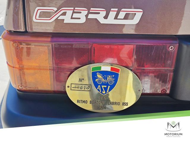 Fiat Ritmo bertone cabrio 85 1.5 82 CV