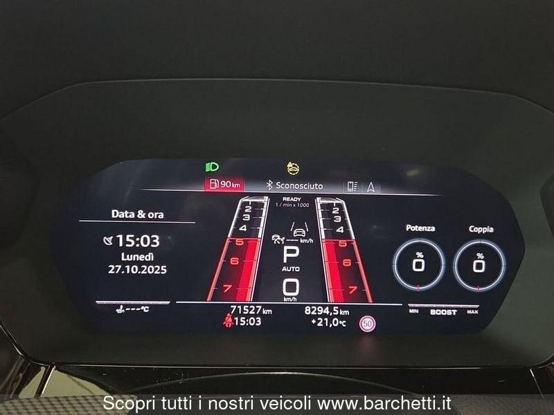 Audi A3 RS3 Sportback 2.5 tfsi quattro s-tronic