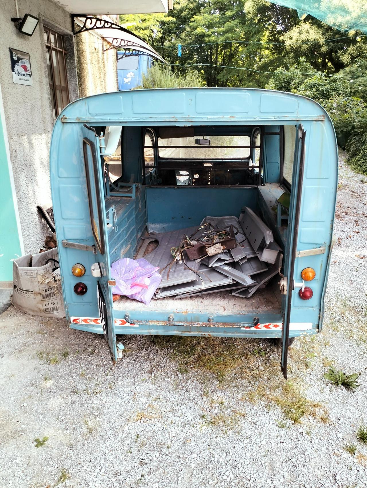 Citroen 2CV Furgonetta AK 400 Completa (anche motore non in foto)