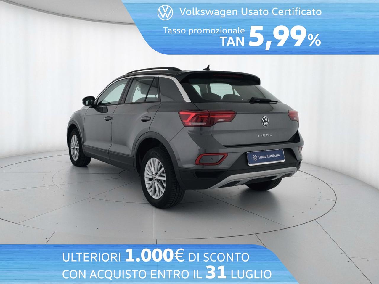 Volkswagen T-Roc 2.0 tdi life 115cv