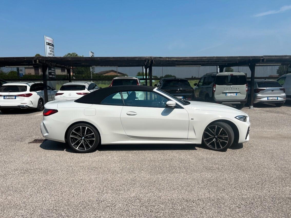 Bmw 4er Cabrio 420 d 190 cv mhev 48V Msport PREZZO IVA ESCLUSA