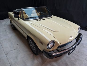 Fiat 124 Spider Turbo 2.0 cc certif. ASI CRS
