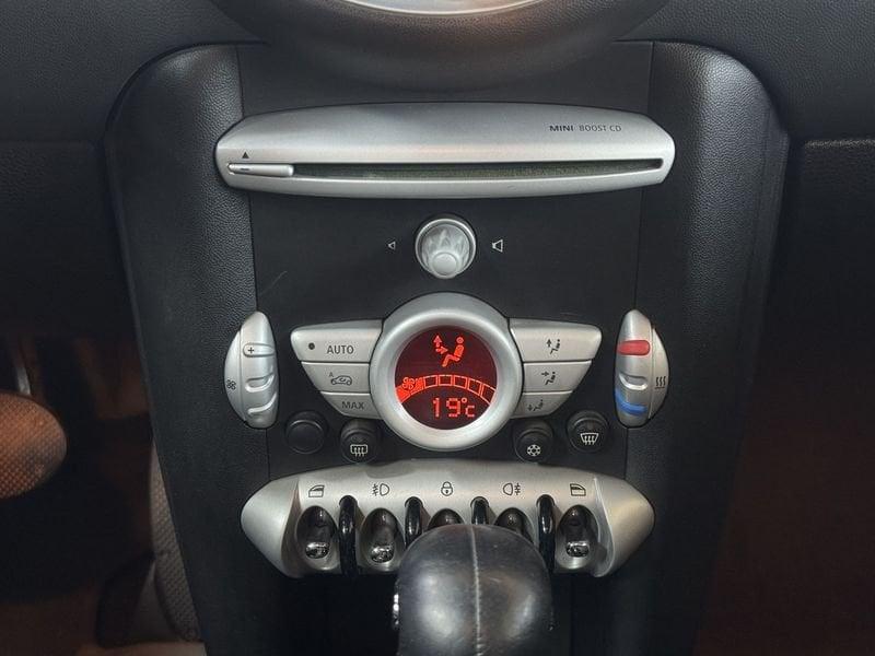 MINI Mini Mini 1.6 Cooper 120cv CAMBIO AUTOMATICO UNIPRO CRONOLOGIA TAGLIANDI NEOPATENTATI