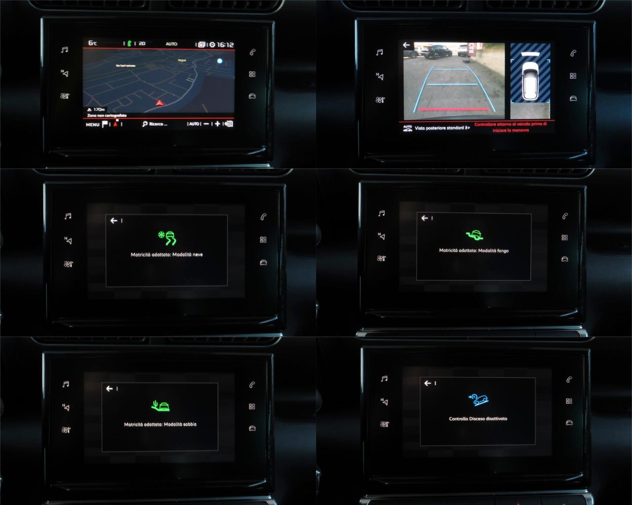 Citroen C3 Aircross 1.5 EAT-6 bluehdi Shine. sens ant-post/navi