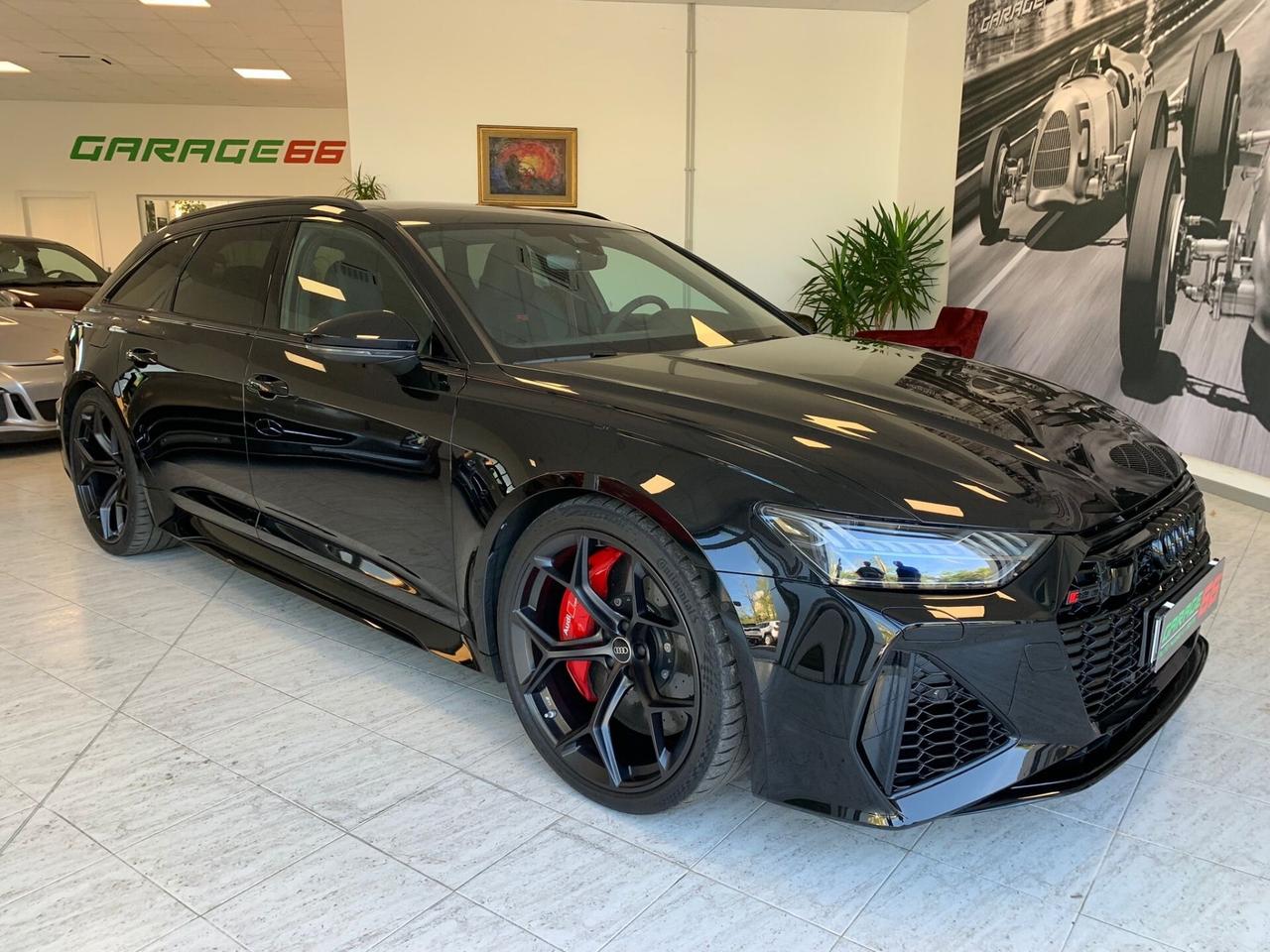AUDI RS6 PERFORMANCE 630 cv TETTO CARBOCERAMICA 4 STERZANTI B&O FULL
