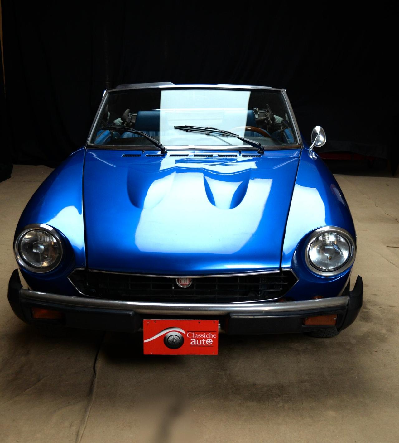 Fiat 124 Spider Sport Pininfarina 2.0 anno 1980 certificata ASI con C.R.S
