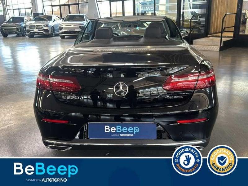 Mercedes-Benz Classe E Cbr E CABRIO 220 D SPORT 4MATIC AUTO