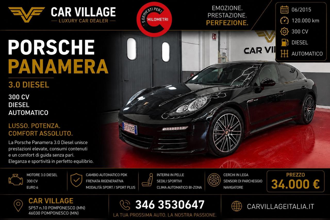 Porsche Panamera 3.0 Diesel Edition