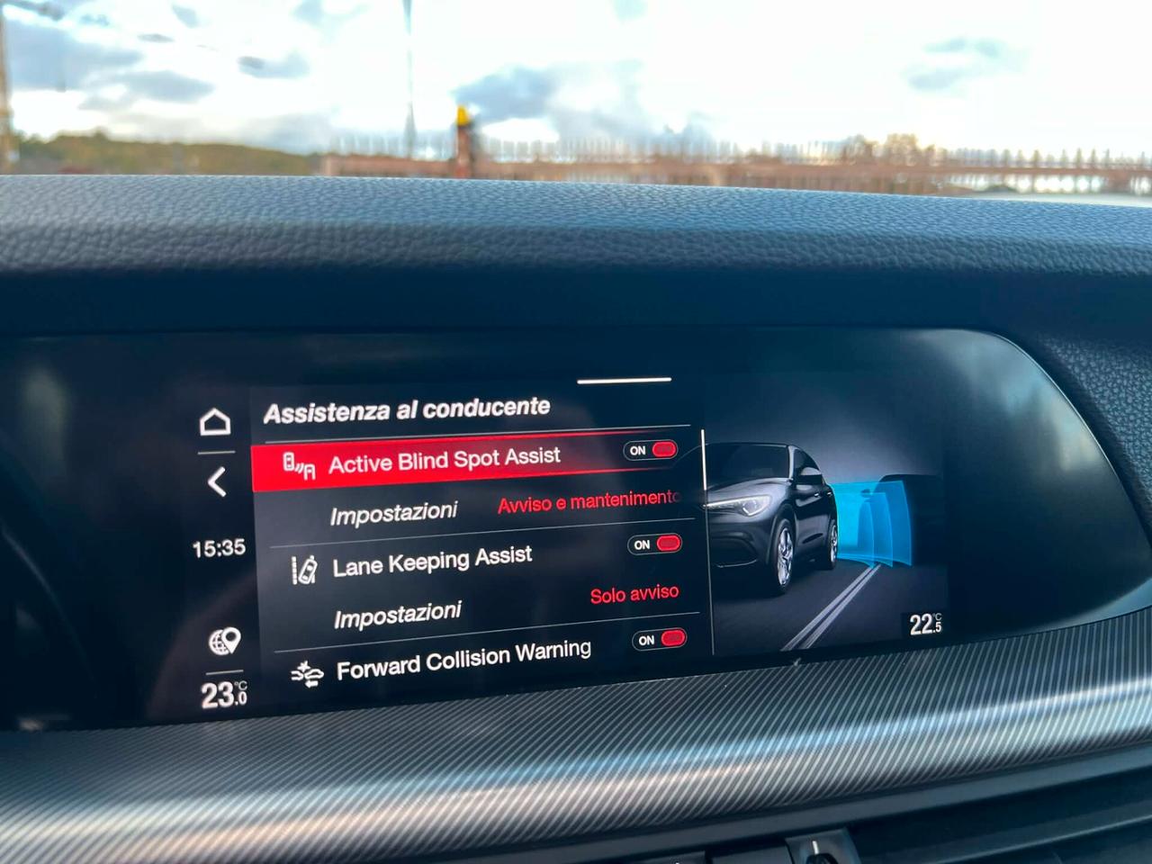 Alfa Romeo Stelvio 210cv Q4 -TETTO A -HARMAN K-