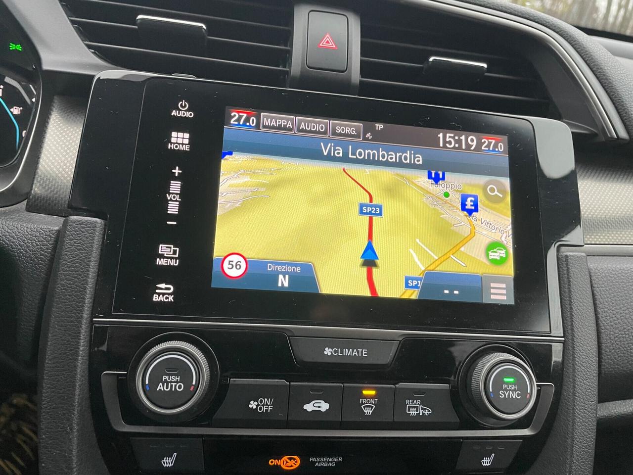 Honda Civic 1.0T 5 porte*Automatik*Neopatentati*Navi*