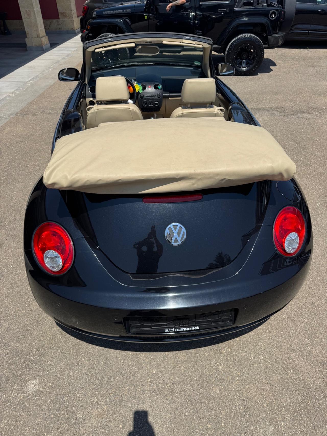 Volkswagen New Beetle 1.9 TDI 105CV Cabrio pelle beige