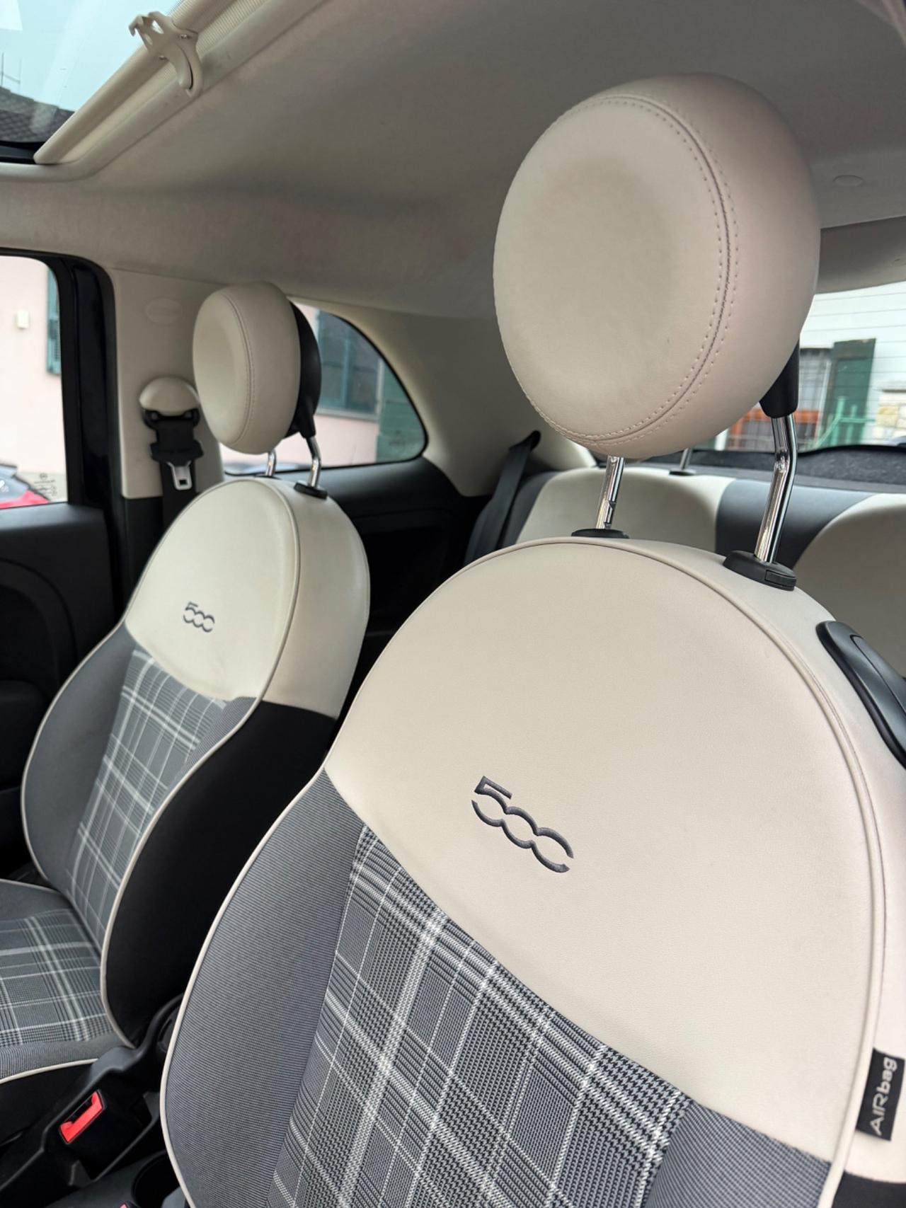 Fiat 500 LOUNGE TETTO KMCERT GARANZ NEOPAT