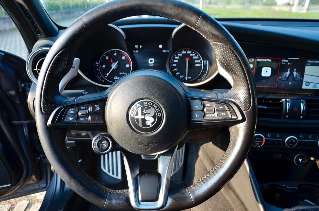 ALFA ROMEO GIULIA 2.2 T VELOCE Q4 AWD 210cv AUTO, ECCELLENTI CONDIZIONI, UFF ITALIANA, SERVICE DIMOSTRABILI, PERMUTE