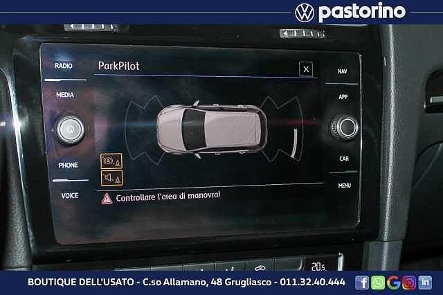 Volkswagen Golf 1.5 TGI DSG 5p. Executive-Adaptive Cruise Control