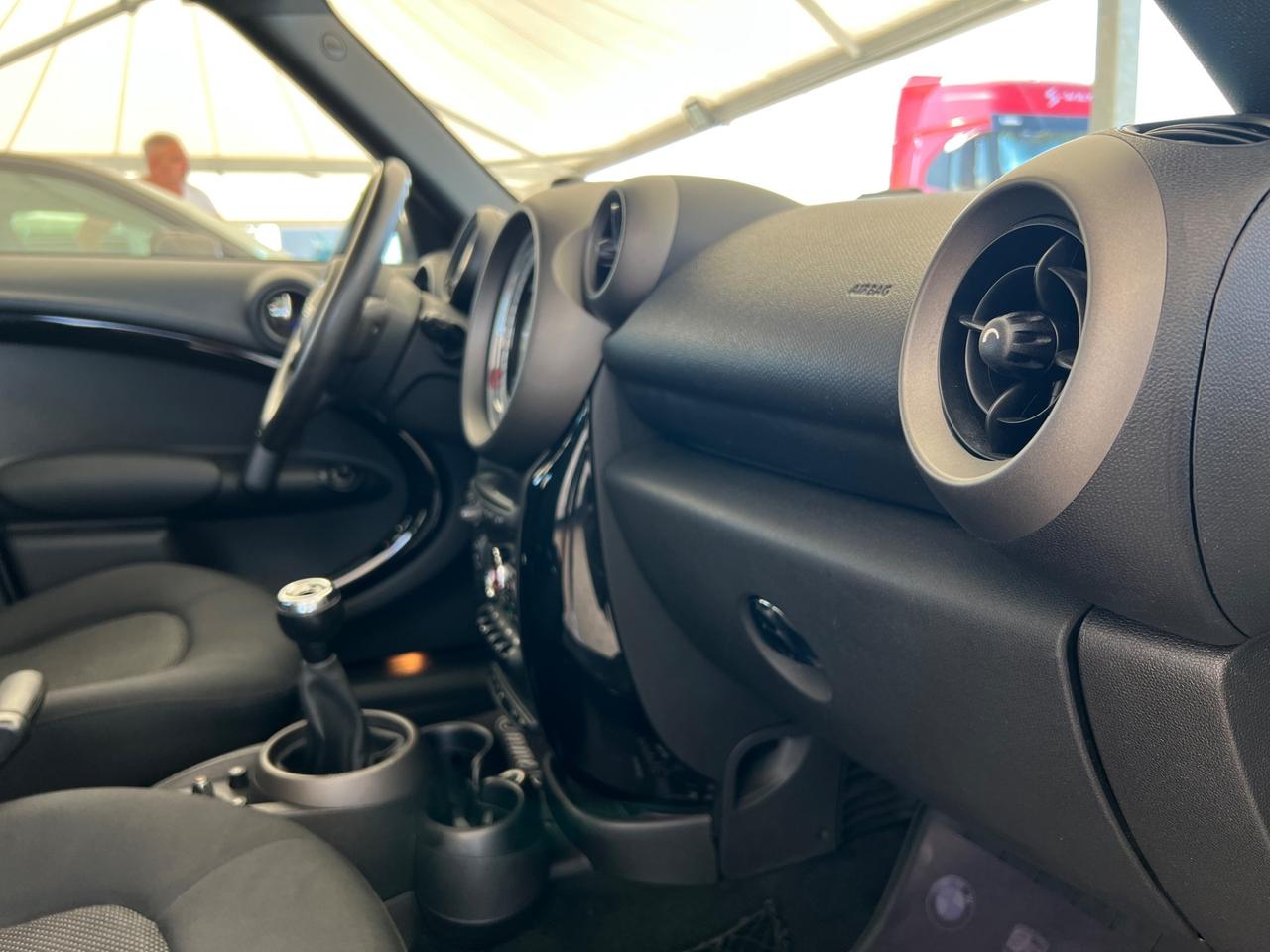 Mini Cooper D Countryman 1.6 110 Cv DOPPIO TETTO PANORAMICO