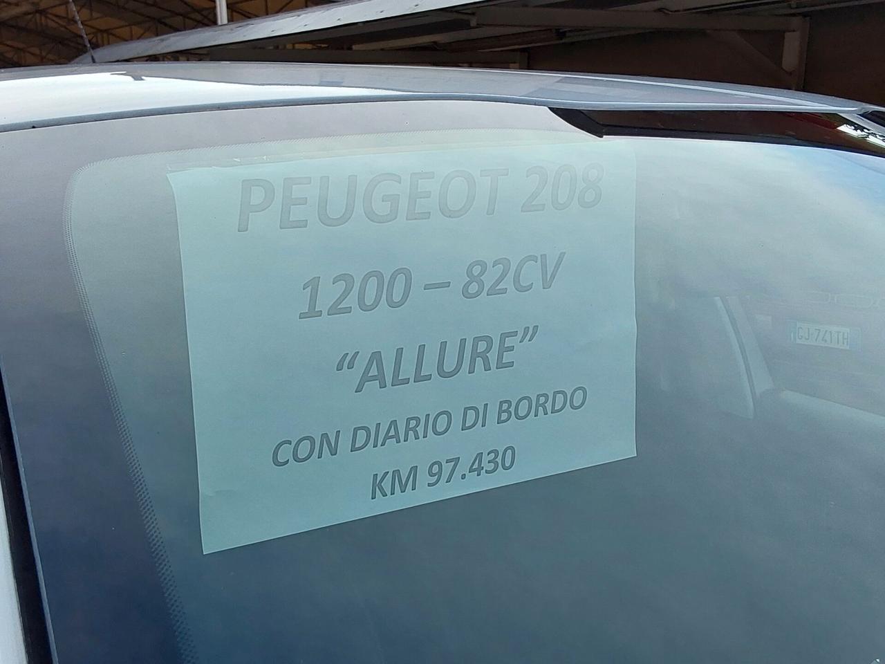 Peugeot 208 1.2 82 CV 5 porte Allure