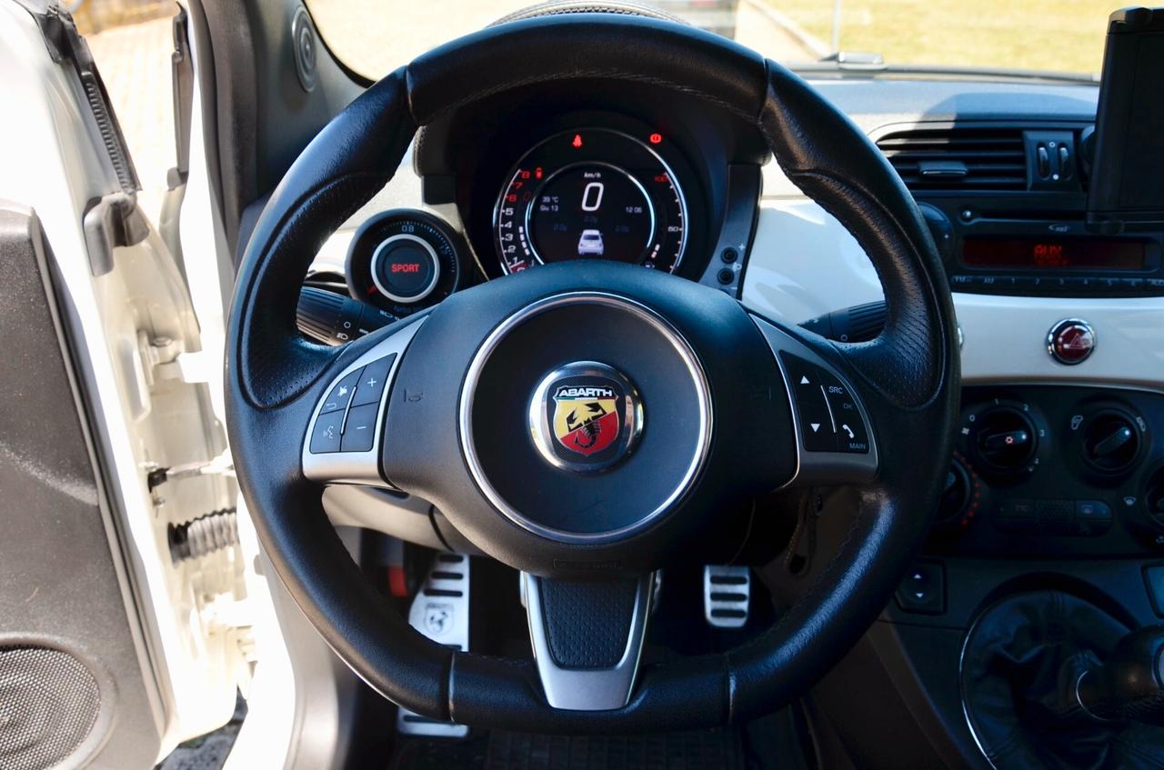 ABARTH 595 1.4 16v T-JET 140cv, EURO 6B, UFF ITALIANA, BLUETOOTH, A/C, PERMUTE