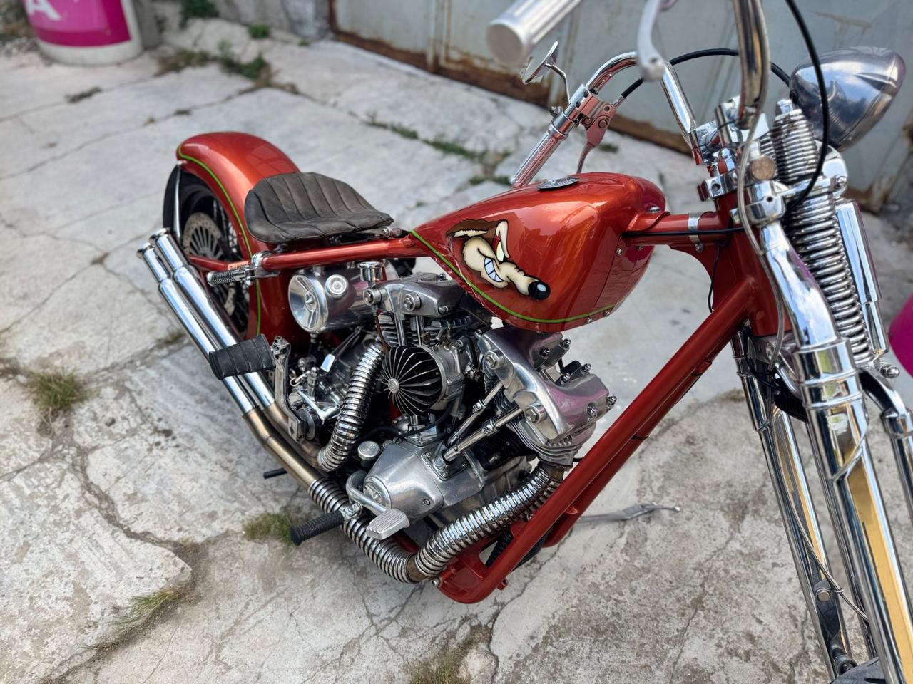 Harley-davidson Custom Bike Mazza’s choopers stroker eagle