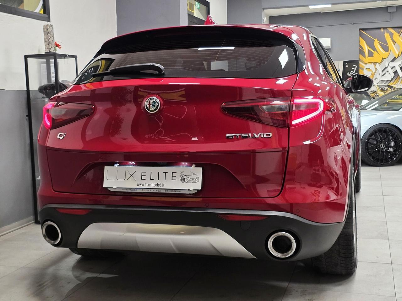 Alfa Romeo Stelvio 2.0 TURBO 280 CV AT8 Q4 ROSSO ALFA_SOLO 74MILA KM!