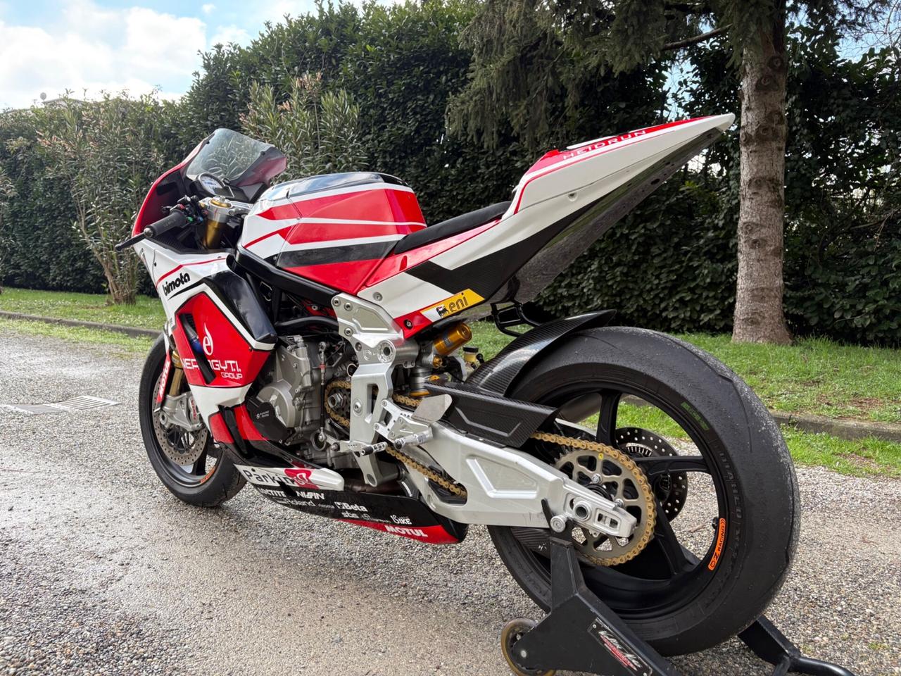 Bimota BB3 con motore/elettronica BMW HP4