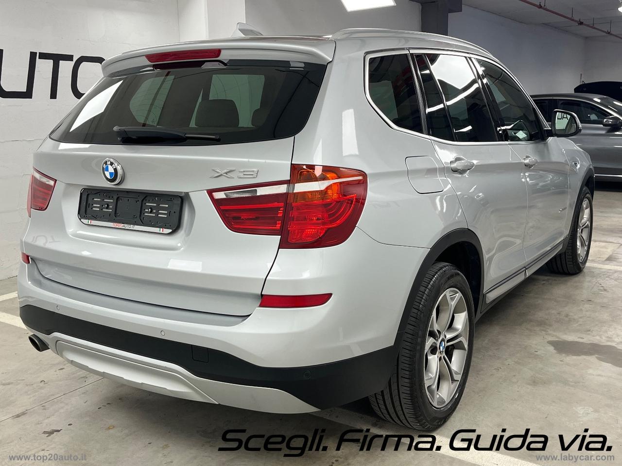 BMW X3 XDrive20d XLine|PELLE TOTALE|8 GOMME