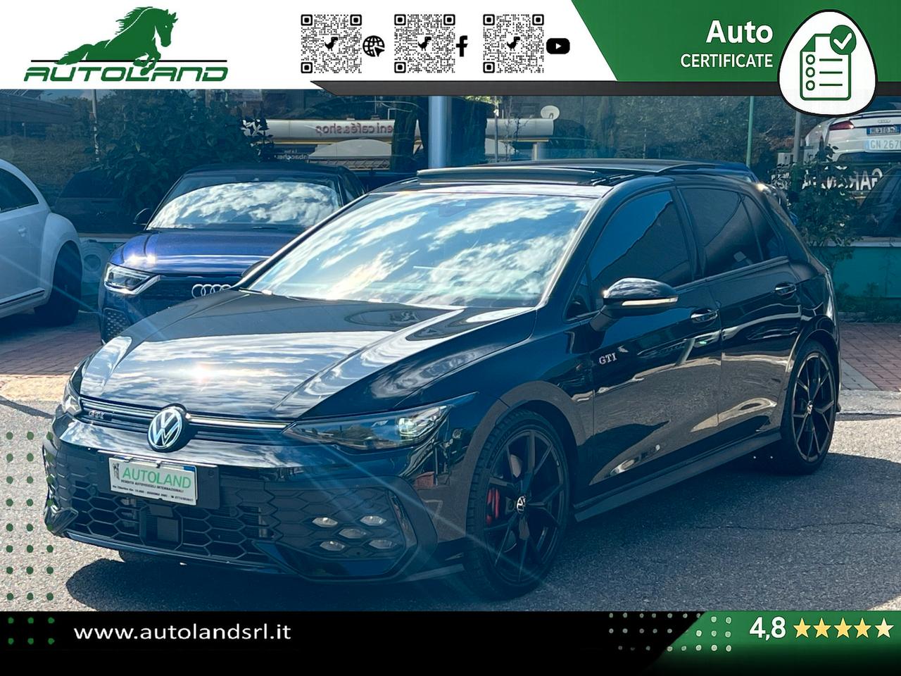 Volkswagen Golf 2.0 tsi GTI 265cv dsg TETTO - HEAD UP - PELLE - SEDILI VENTILATI