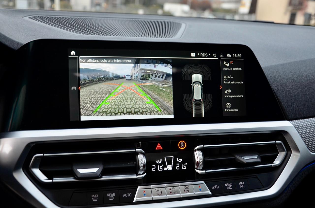 BMW 320i TOURING MSPORT 184cv AUTO, UFF ITALIANA, EURO 6D, TETTO, FULL LED, RETROCAMERA, PERMUTE