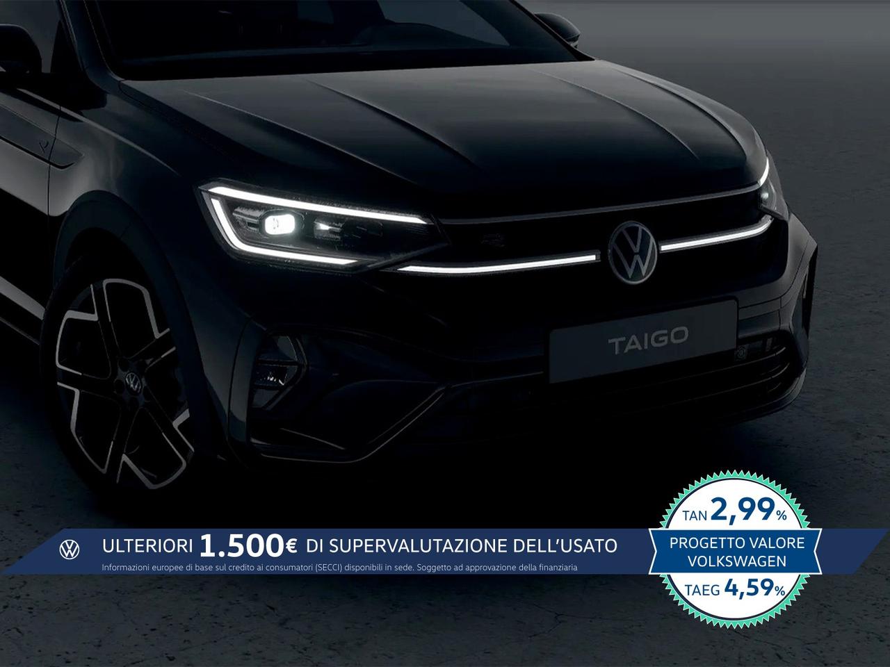 Volkswagen Taigo 1.0 tsi r-line plus 115cv