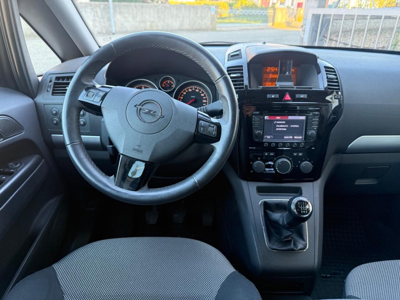 Opel Zafira 1.6 Turbo Metano 2029 7 POSTI 2012